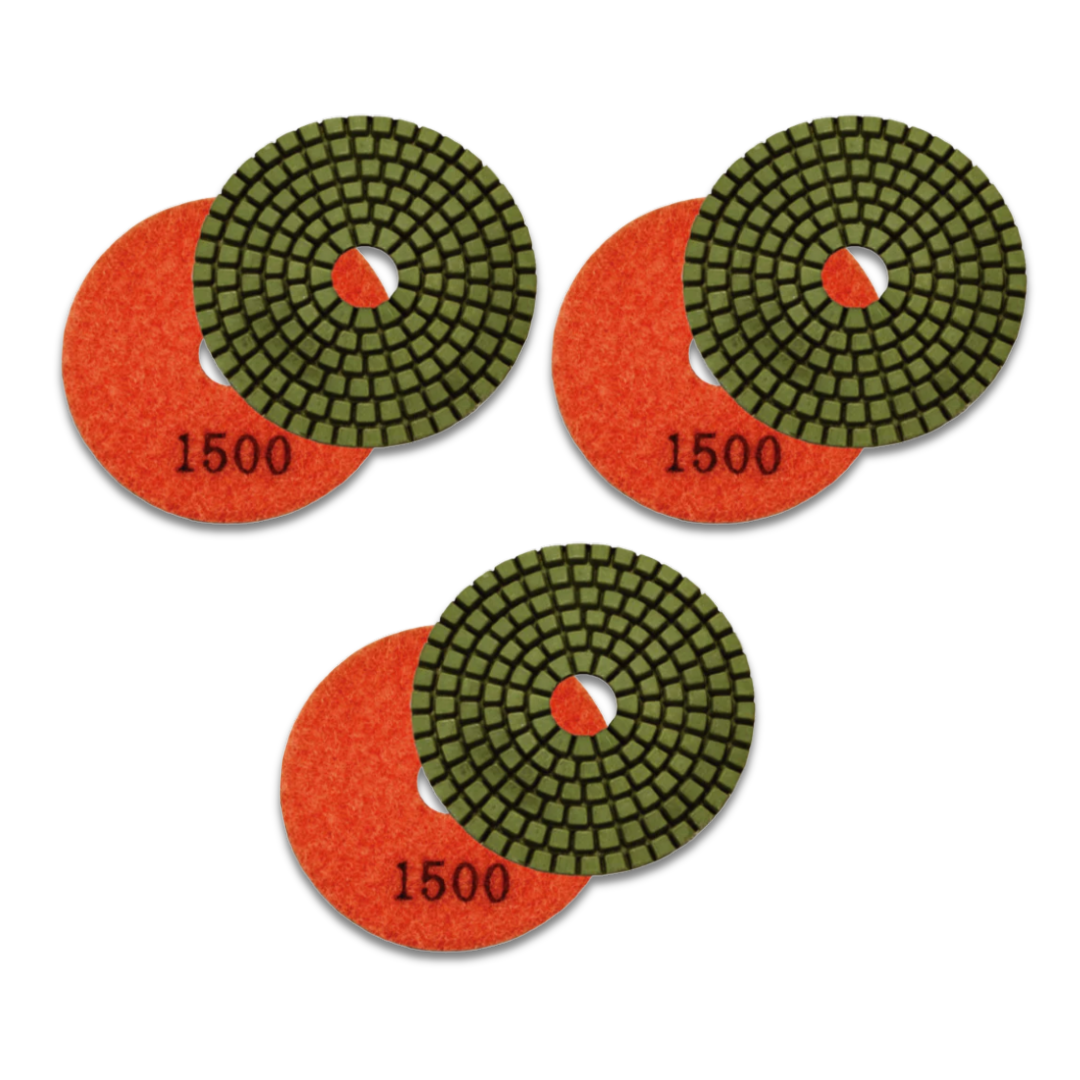 1500 Grit High-Speed Resin Diamond 3" (3 per box) - Onfloor