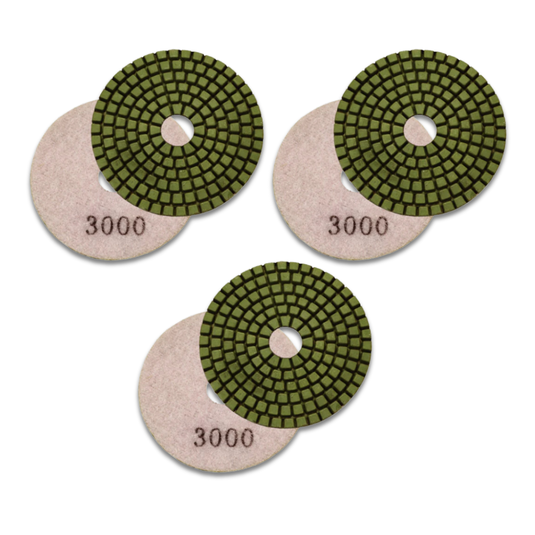 3000 Grit High Speed Resin Diamond 3" (3 per box) - Onfloor