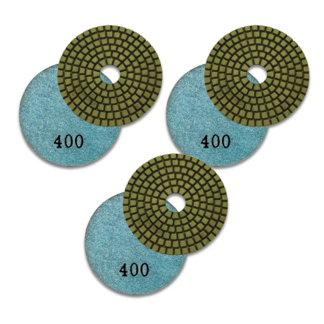 400 Grit High Speed Resin Diamond 3" (3 per box) - Onfloor