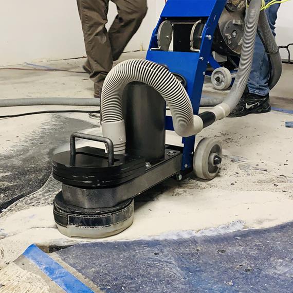 OF9S-L | 9" Single Disc Concrete Floor Grinder & Polisher | Wood Deck Resurfacer | Single Speed Low - Onfloor