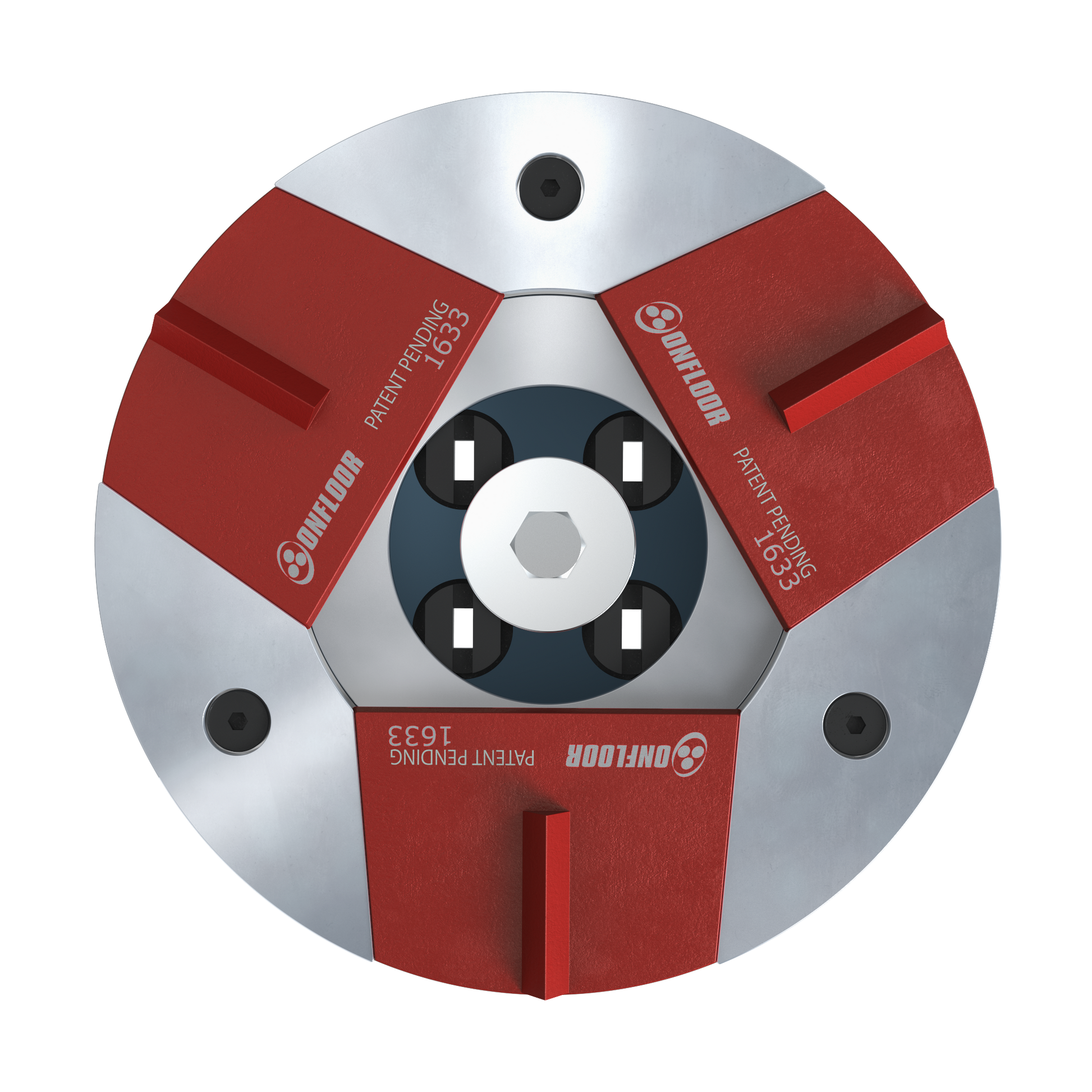 25 Grit Quick Tool RipTip-1 Diamond  (3 per Box) - Onfloor