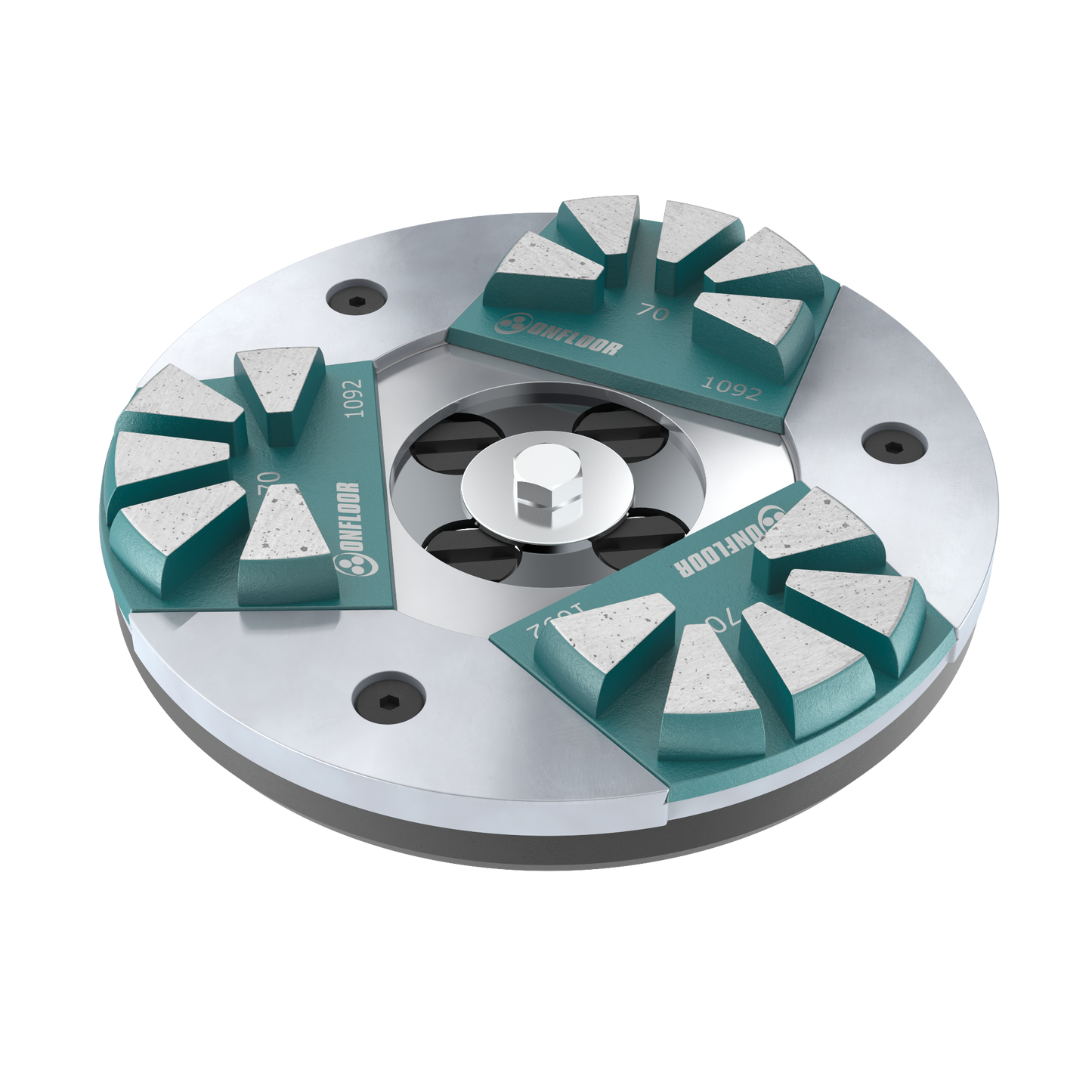 70 Grit Quick Tool XT5-Seg Diamonds (3 per box) - Onfloor