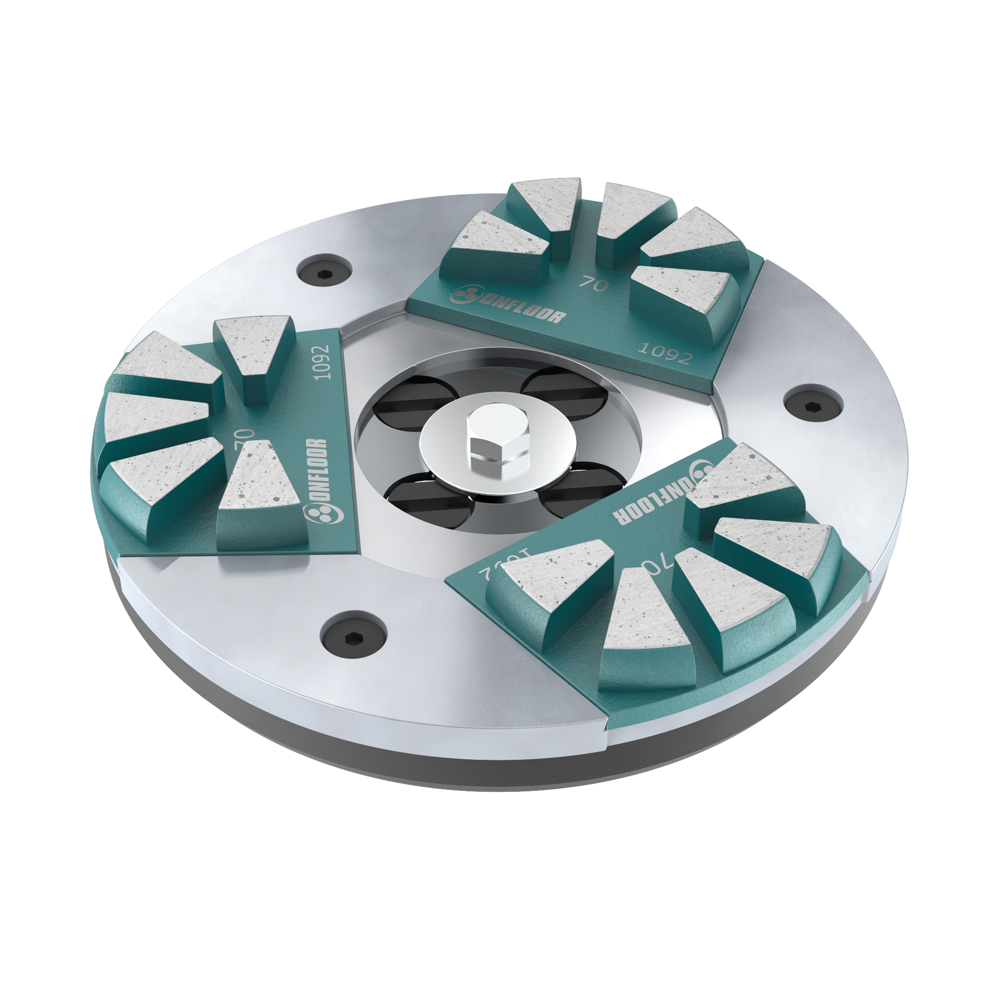 70 Grit Quick Tool XT5-Seg Diamonds (3 per box) - Onfloor