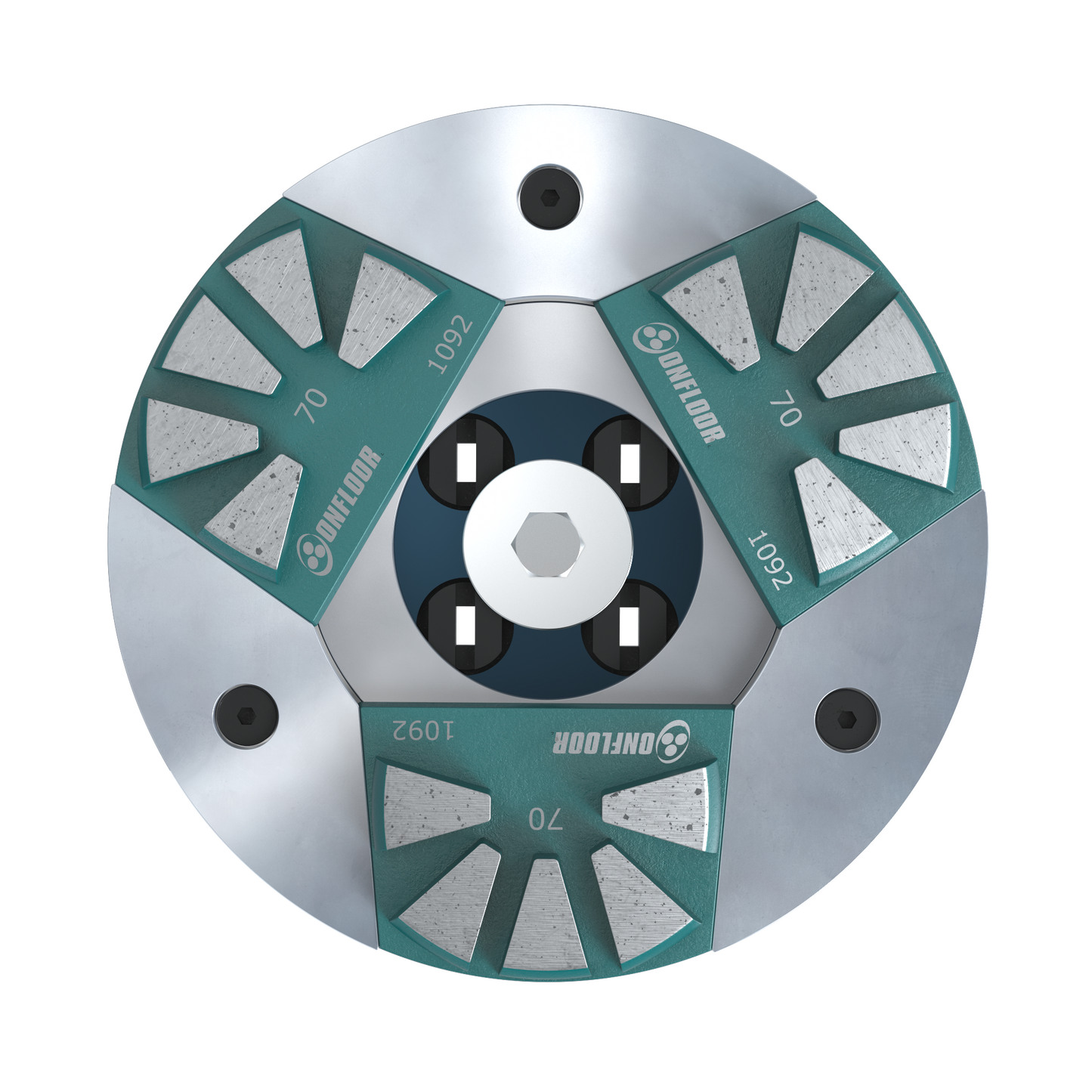 70 Grit Quick Tool XT5-Seg Diamonds (3 per box) - Onfloor