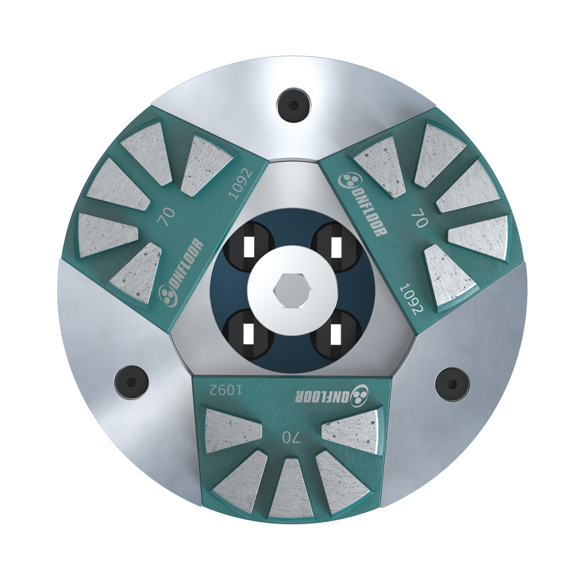 70 Grit Quick Tool XT5-Seg Diamonds (3 per box) - Onfloor