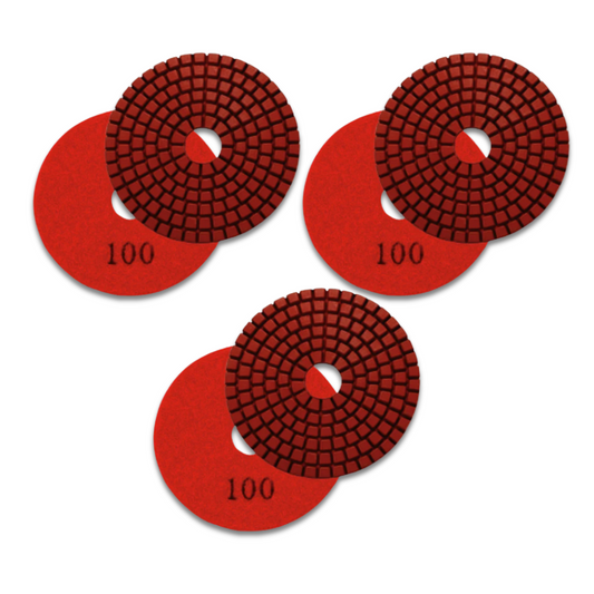 100 Grit High Speed Resin Diamond 3" (3 per box)