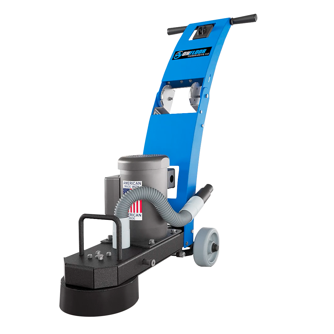 OF9S-L | 9" Single Disc Concrete Floor Grinder & Polisher | Wood Deck Resurfacer | Single Speed Low - Onfloor